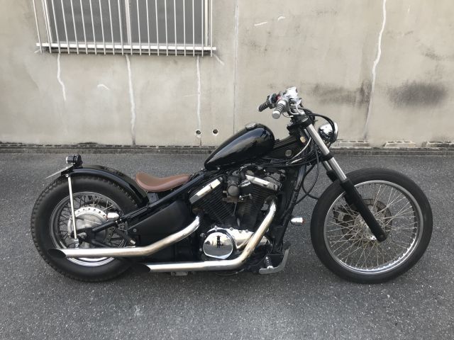 ドラッグスター400 カスタム トリプルツリー交換！ : JET CUSTOM