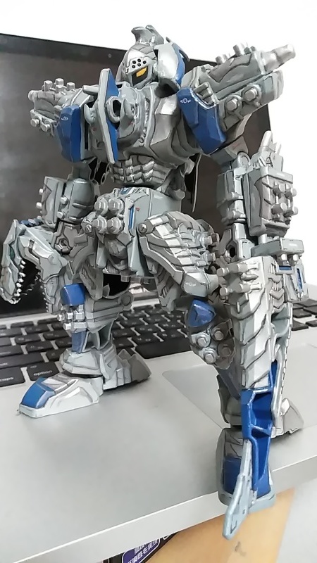 ミニプラ キシリュウオー④完成 : どってんかいめい