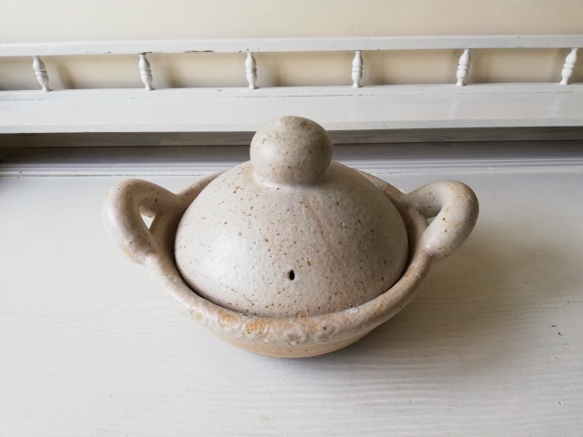 壷田和宏さんの土鍋（大）白 : 器ギャラリー あ・でゅまん