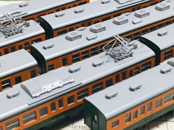 国鉄113系1000番台初期型湘南色の製作（その1） : tabi-okane旅の話＋α