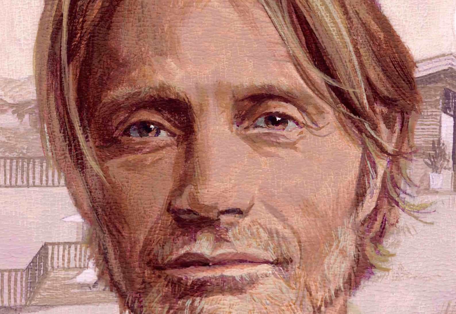 ムック「マッツ・ミケルセン インタビュー集」表紙＋ポストカード