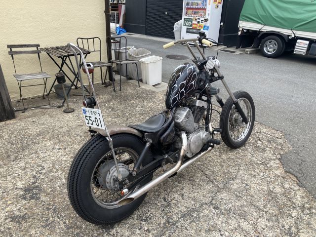 ビラーゴ250 カスタム ロングフォークジョッキー仕様 N様号 完成＆納車