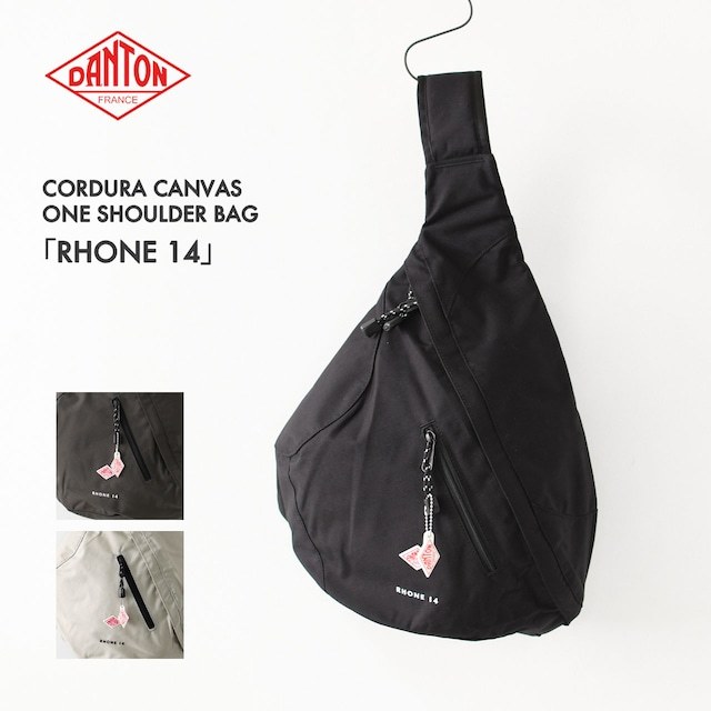 DANTON [ダントン] CORDURA CANVAS ONE SHOULDER BAG「RHONE 14