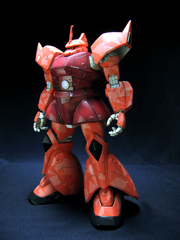 MGゲルググVer2.0 制作記（本体塗装完成） : 目指せ！ガンプラ完成品