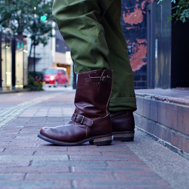 1990s WALKER Engineer Boots Brown / エンジニア ブーツ Made in USA