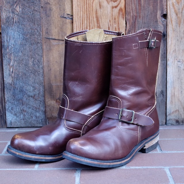 1990s WALKER Engineer Boots Brown / エンジニア ブーツ Made in USA