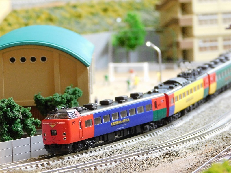 在籍車両】 JR － ラウンドハウス 485系 きりしま・ひゅうが タイプ