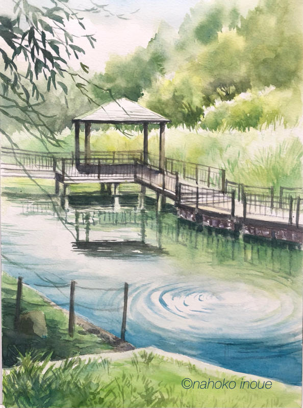 今日はスケッチの日でした(*^o^*) : 井上奈保子の水彩画日和☆