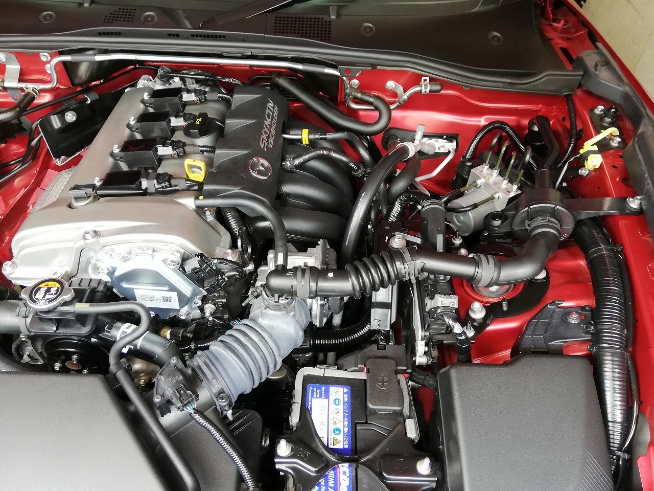 インダクションサウンドエンハンサー取付 : NDロードスターのエトセトラ