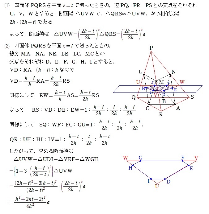 京都工芸繊維大学2022年後期第4問 : T氏の数学日記