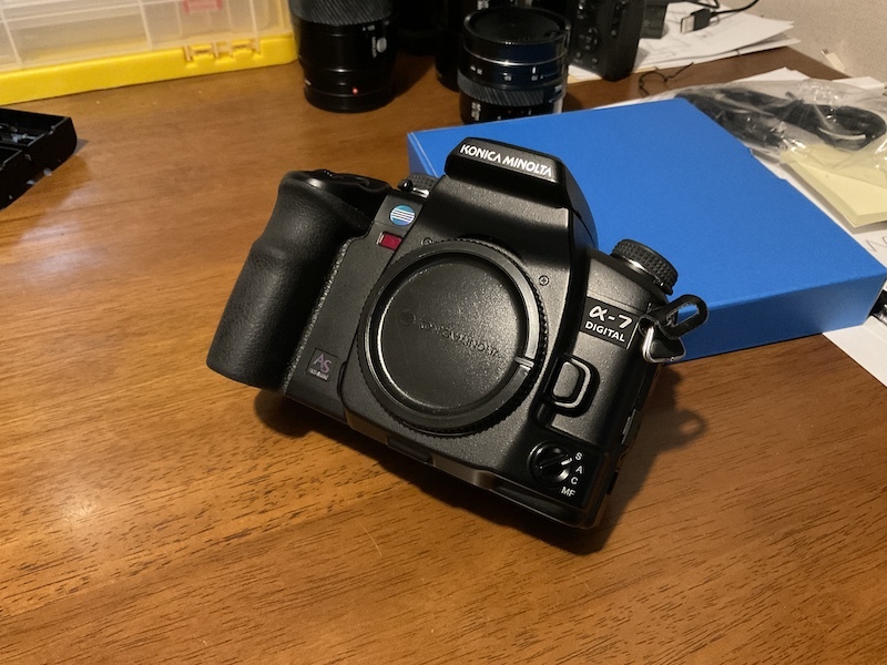 α-7DIGITAL】KONICA MINOLTA α-7DIGITAL : だいちゃんガレージ