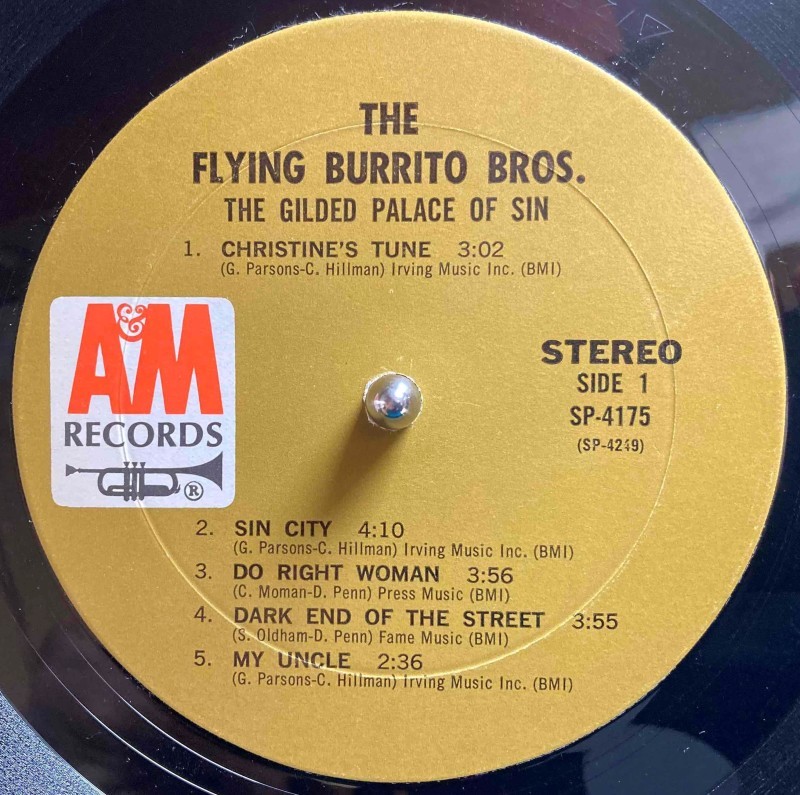 Gram Parsons その3 The Flying Burrito Brothers/The Gilded Palace