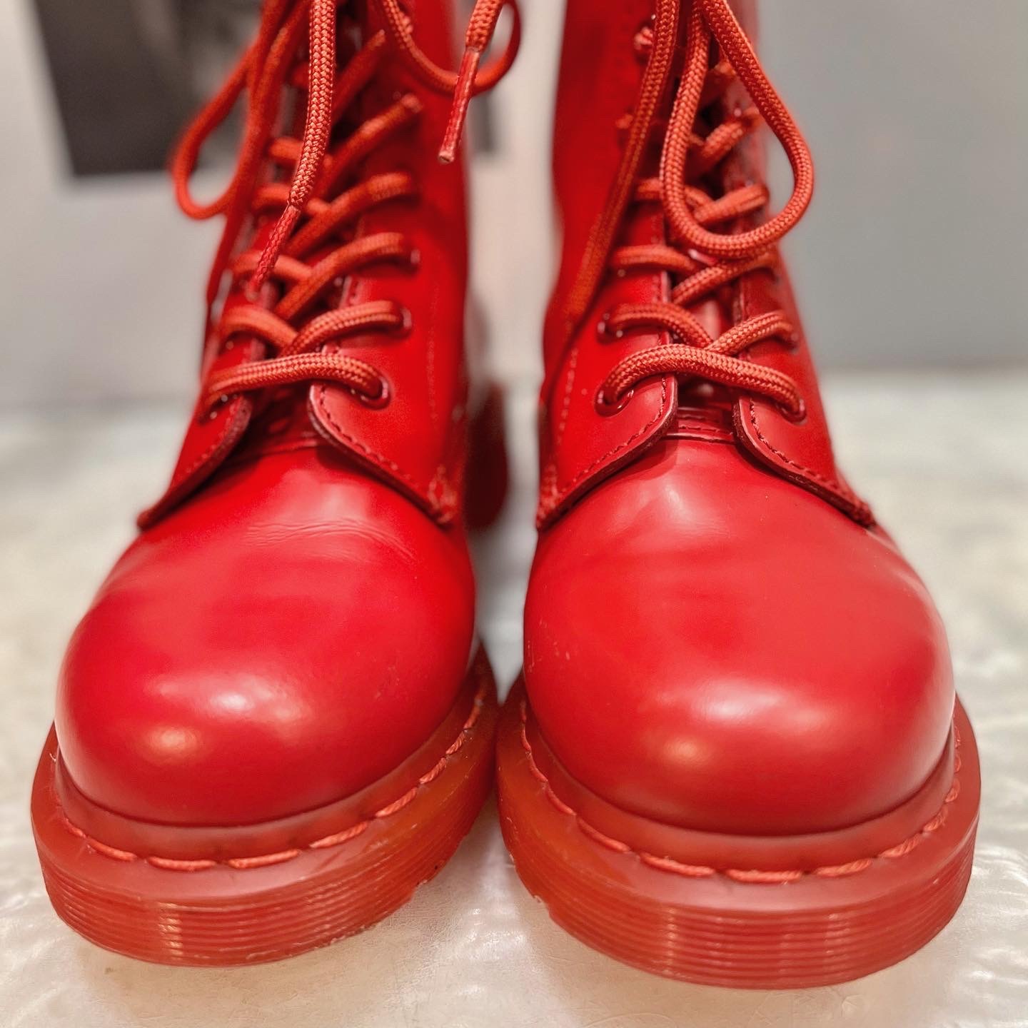 Dr.Martens 1460 Pascal poppy red mono/ドクターマーチン