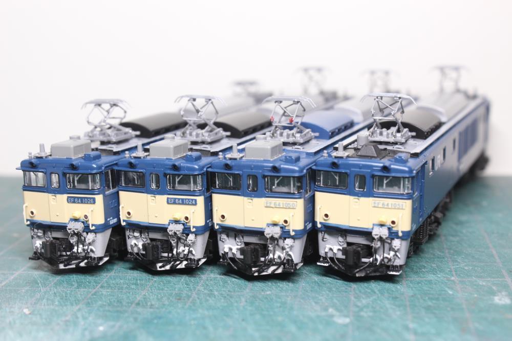 KATO EF64-1000 一般色 JR貨物クーラー搭載車をイジろう : 動力車操縦