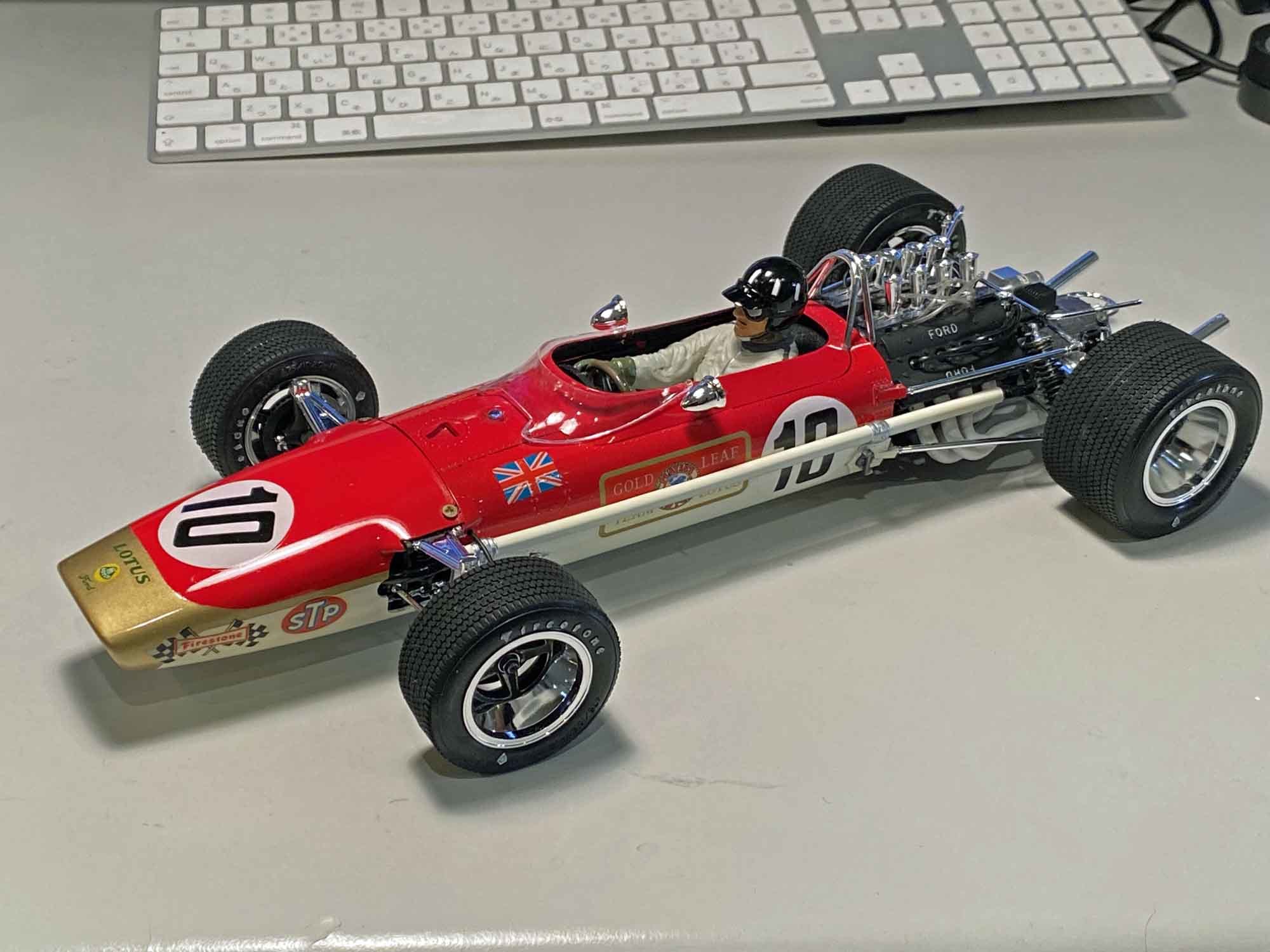 プラモ製作記 20 ロータス 49 フォード 1/12 タミヤ : 小生の備忘録