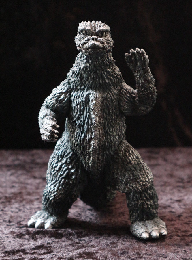ゴジラ（1973）メガロゴジラソフビキット用原型 : てんつく工芸作品集