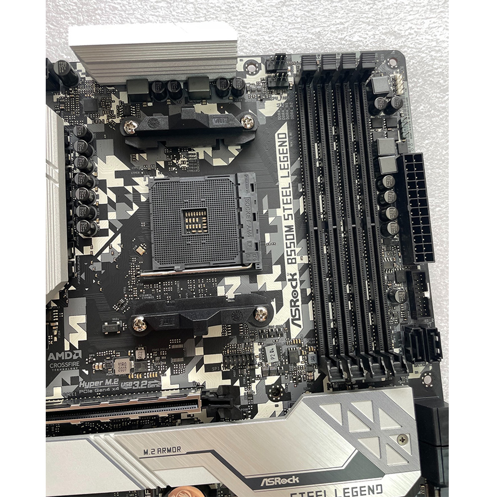 For ASRock B550M Steel Legend Motherboard Socket AM4 DDR4 Micro