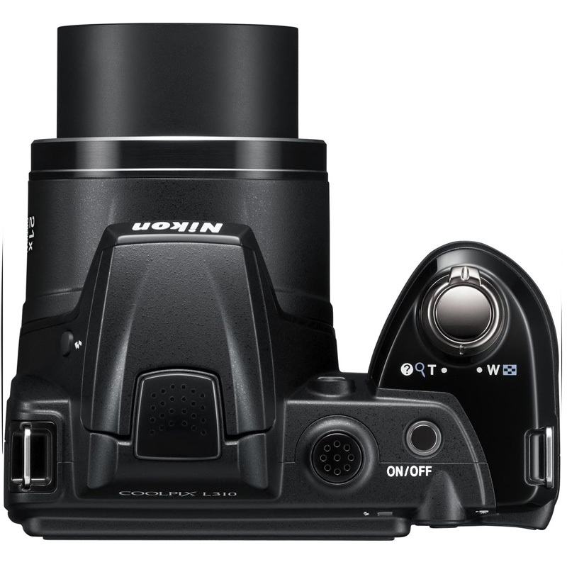 Nikon COOLPIX L310 14.0MP 21x Optical Zoom Digital Camera - Black