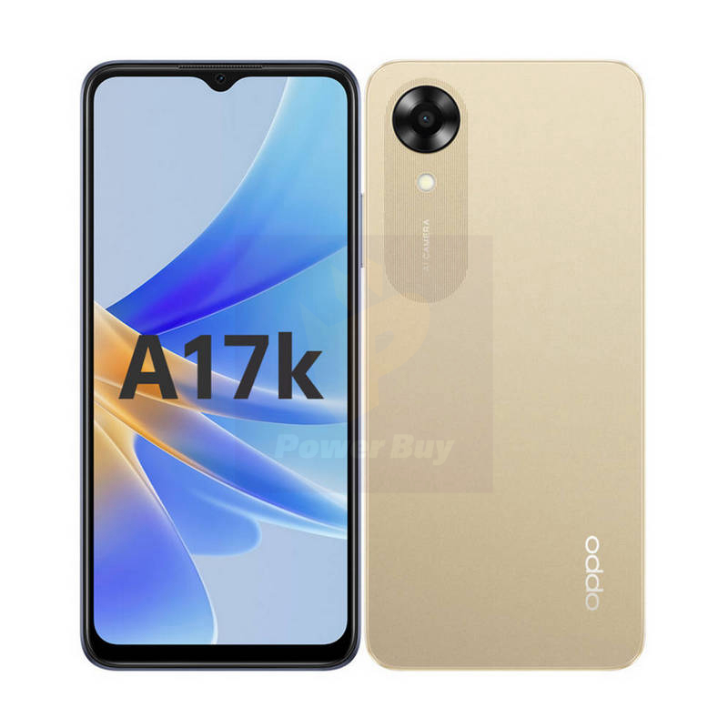 Buy OPPO A17k (RAM 3GB, 64GB, Gold) at Best price | Power Buy