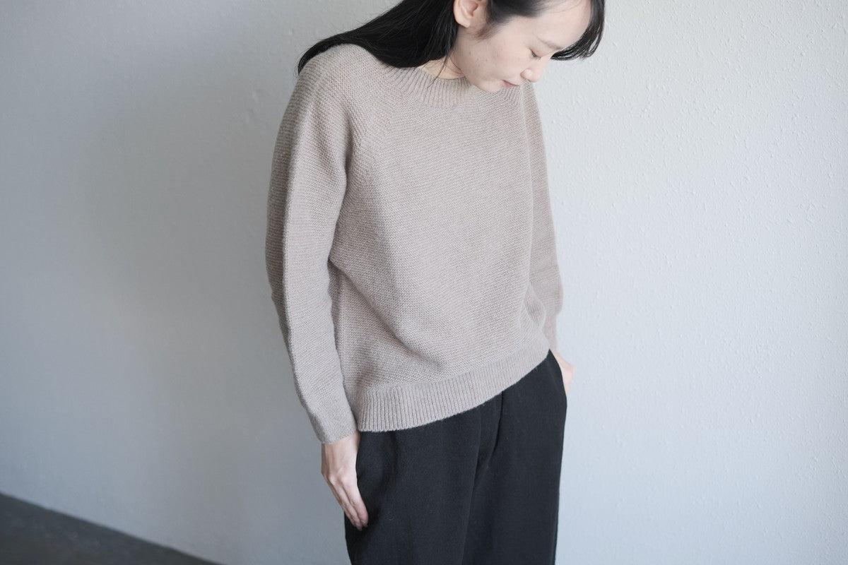 MITTAN / アルパカウールセーター 生成 KN-32 / unisex – PINT_MN