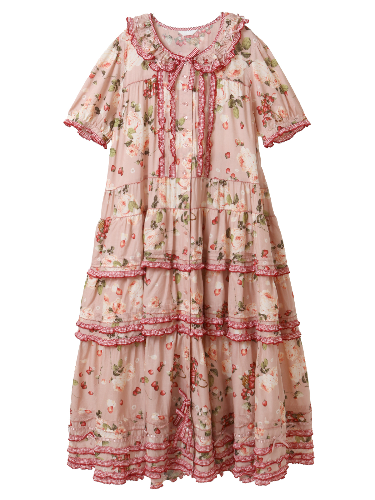 Special item～ ストロベリーローズプリントワンピース｜ピンクハウス