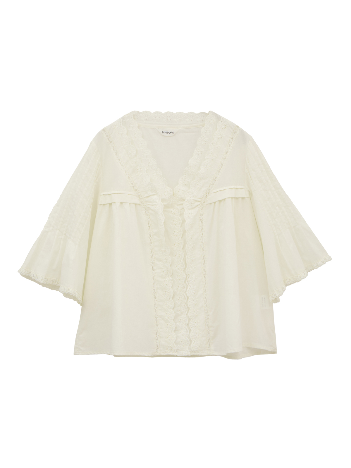 レース使いコットンローンブラウス｜ピンクハウスオフィシャル