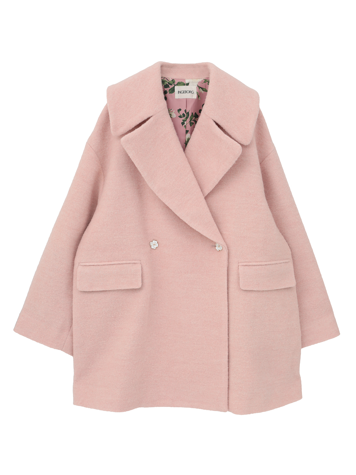 アルパカループビックカラーコート｜ピンクハウスオフィシャル