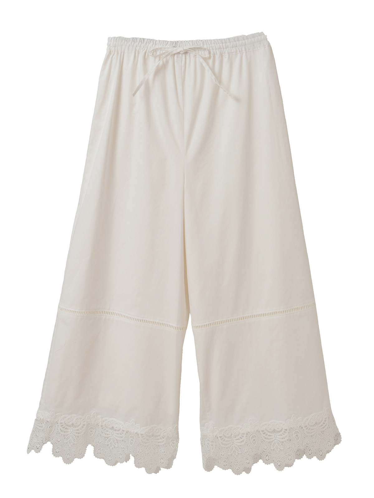 レース使いワイドパンツ｜ピンクハウスオフィシャルオンラインストア
