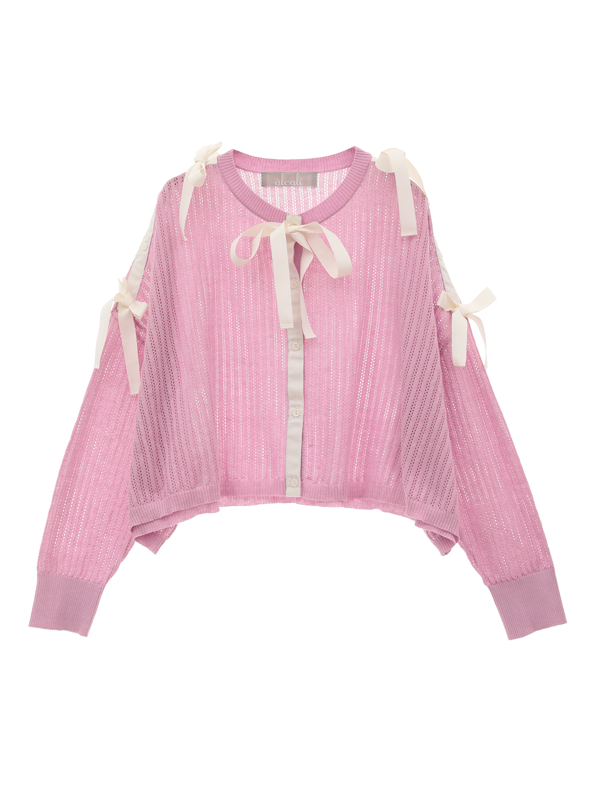 アイレットリボンカーディガン｜ピンクハウスオフィシャルオンライン