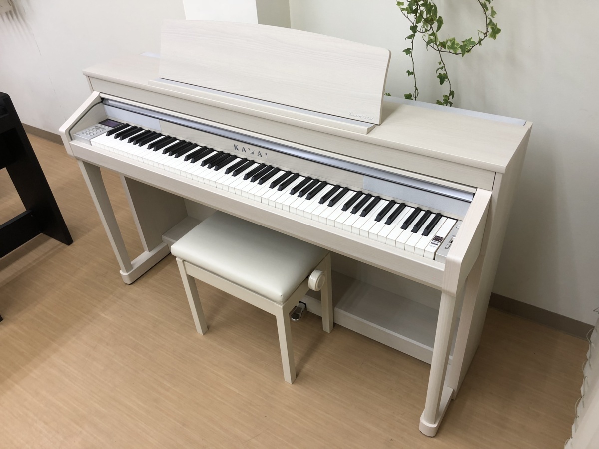 電子ピアノ KAWAI CA67A 2017年製 中古 木製鍵盤 カワイ ホワイト