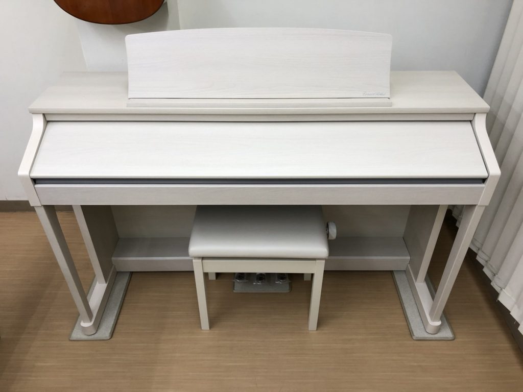 電子ピアノ KAWAI CA17A 2017年製 中古 椅子付き 木製鍵盤 ホワイト