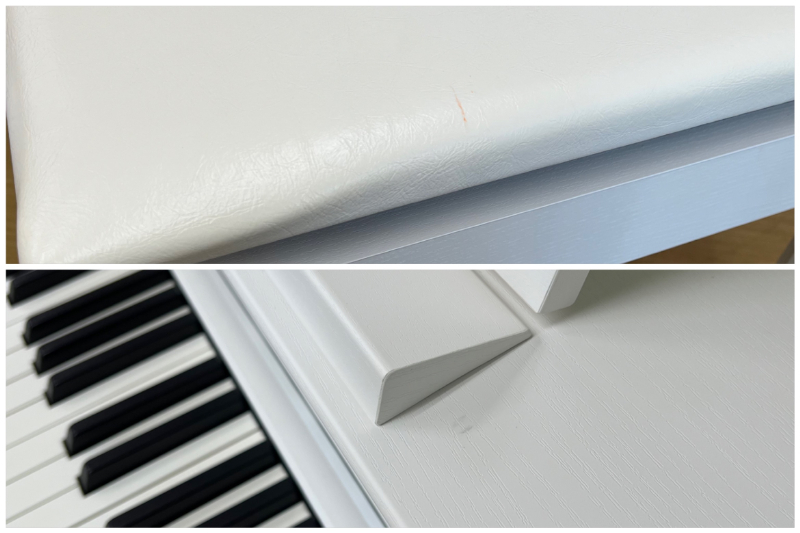 YAMAHA SCLP-6450WH 2019 中古 電子ピアノ 木製鍵盤 クラビノーバ