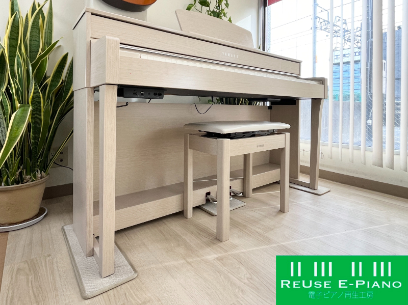 YAMAHA CLP-635WA 2018年製 中古 電子ピアノ Clavinova クラビノーバ