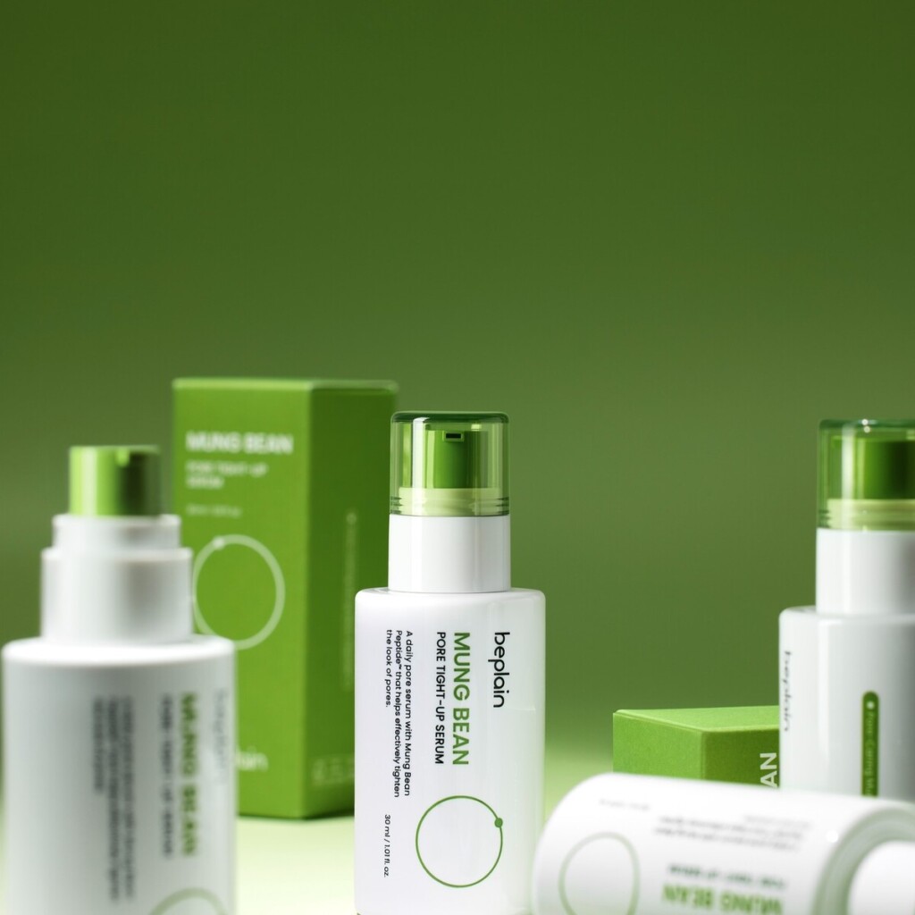 be plain】人気の「緑豆シリーズ」から、毛穴用美容液が新登場