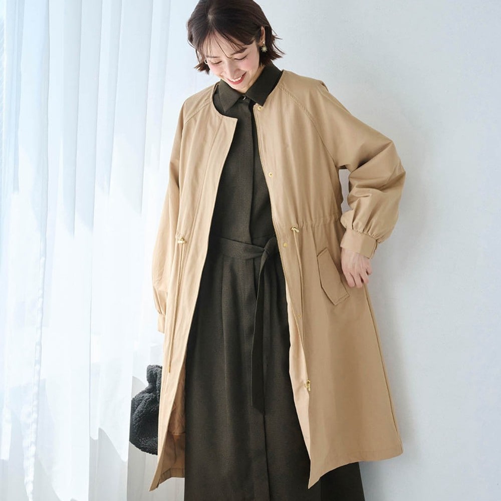 中わたライナー付きモッズコート【撥水・吸湿発熱】（モッズコート