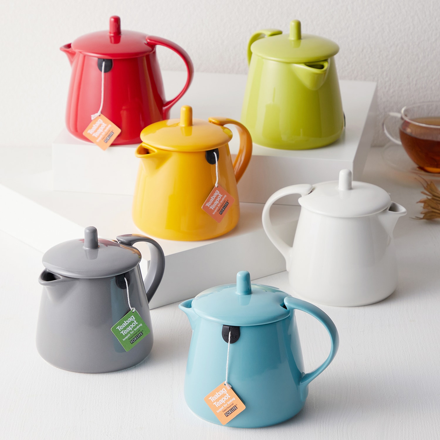 ティーバッグのためのティーポット ＜354ml＞ 【食洗機対応】(フォー