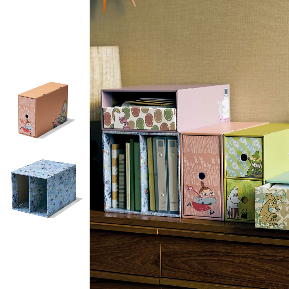 ムーミン」組み合わせて楽しい！収納ボックス（収納ボックス