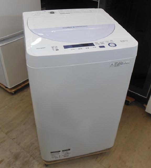 SHARP 5.5㎏ 全自動洗濯機 ES-GE5A 2017年製 （ 洗濯機・ドラム洗濯機