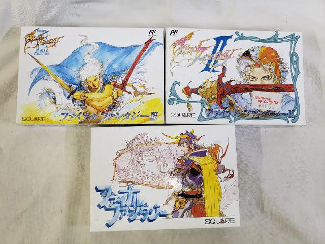 ファイナルファンタジー1-3 ファミコンソフト FC スクウェア 外箱