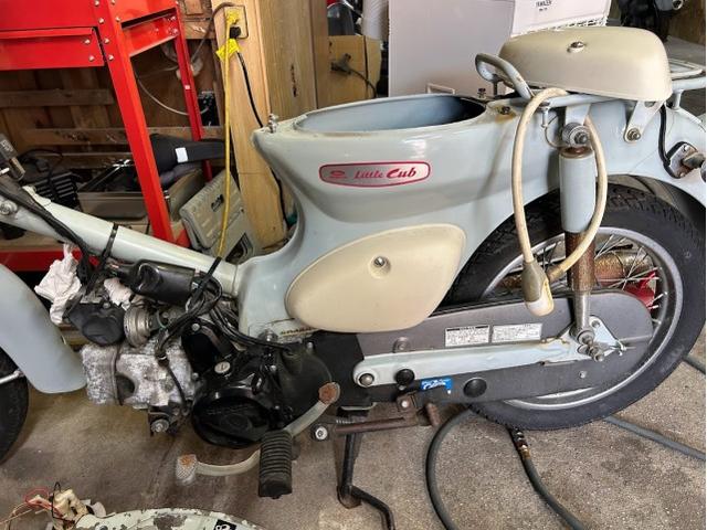 ホンダ リトルカブ 燃料ポンプ交換 インジェクター交換 【豊田市聖心町