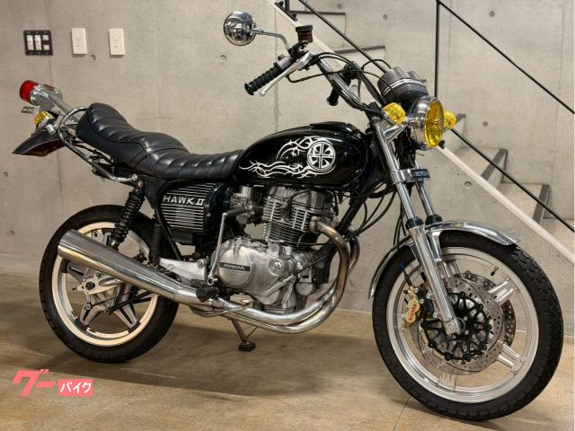 ホンダ ホークIICB400T 映画撮影使用車両 国内物 メガホン