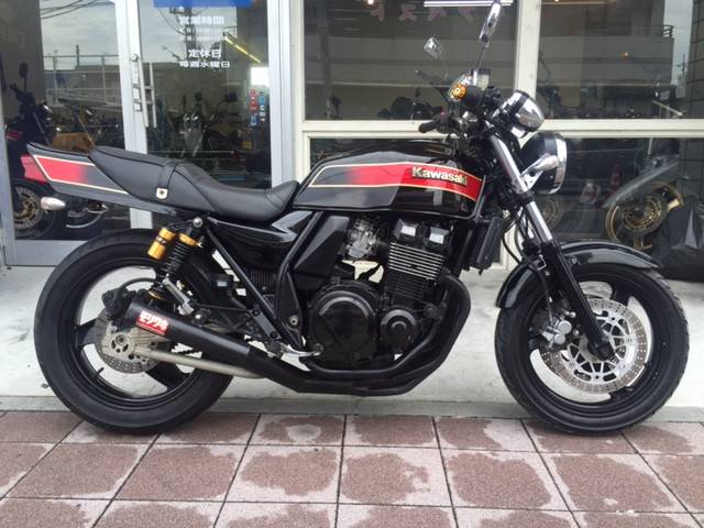 カワサキ ZRX400－II モリワキショート管マフラー