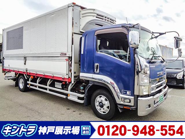いすゞ フォワード 日本フルハーフ製冷蔵冷凍ウイング 車検あり －30