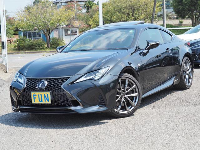 レクサス RC RC300h Fスポーツ OP・サンルーフ OP・角型
