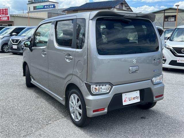 ワゴンRカスタムZ ハイブリッドZX 4km スチールシルバーメタリック