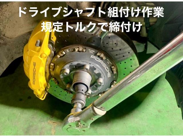 PORSCHE ポルシェ 911 ターボS 車検＆インタークーラーホース