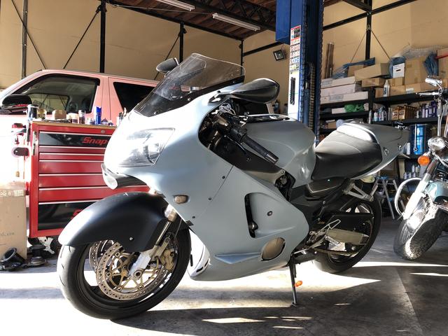 カワサキ ZX-12R オールペイント準備｜グーネットピット