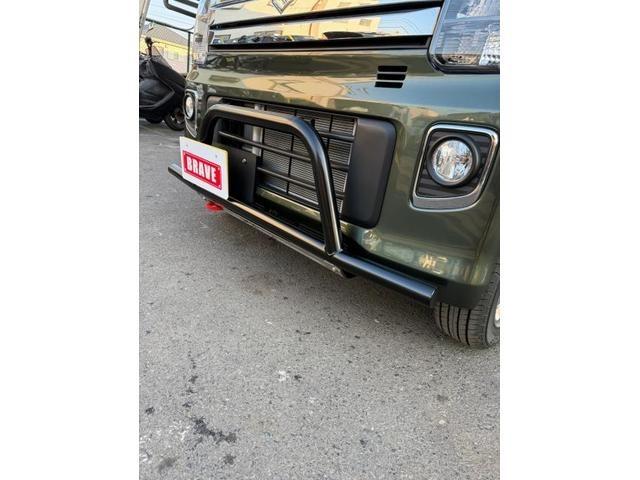 スズキ エブリィ バンパーガード 前後牽引フック スキッドプレート