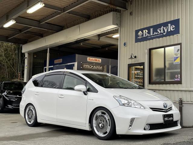 プリウスα ラルグス車高調取付｜グーネットピット