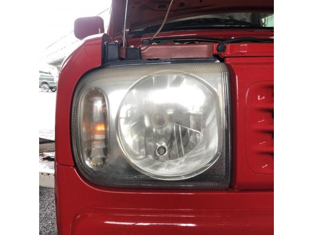 スズキHE21Sアルトラパン】ヘッドライト再生！ドリームコート！黄ばみ